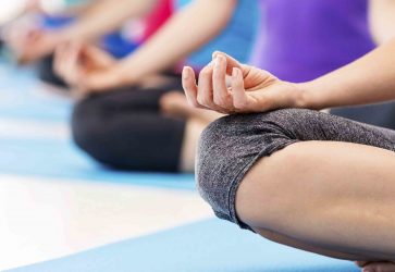 Занятие Хатха йога для начинающих
